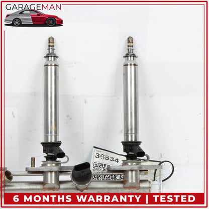 2011-2018 Mercedes X166 GL450 Fuel Injection Rail Line w/ Injectors Right Side