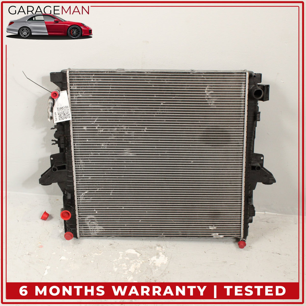 2010-2016 Land Rover LR4 L319 Engine Cooling Radiator AC A/C Condenser Assembly