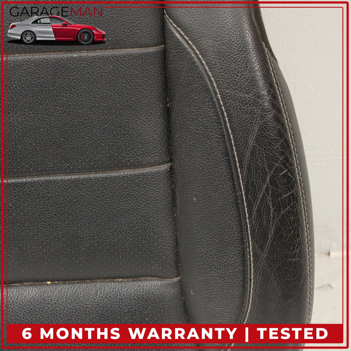 2012-2015 Mercedes W166 ML350 Front Left Lower Bottom Seat Cushion Black OEM