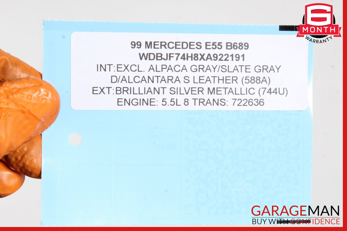 1999-2002 Mercedes W210 E55 AMG Rear Differential Diff Carrier 2103503162 OEM