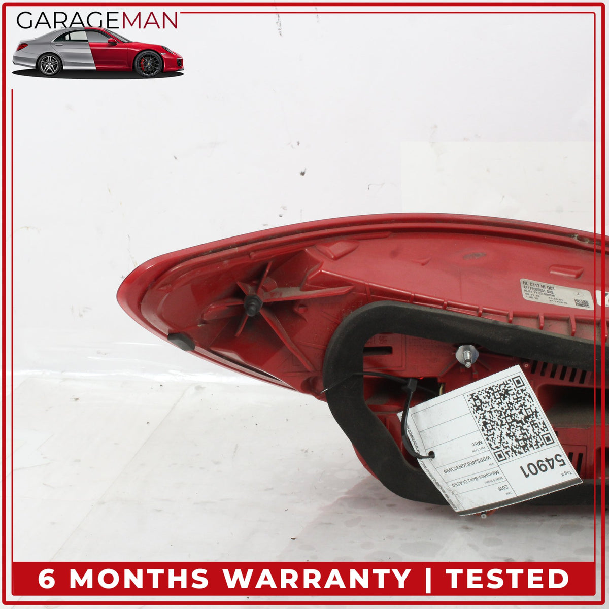 2014-2016 Mercedes W117 CLA250 Rear Right LED Tail Light Lamp 1179060801 OEM