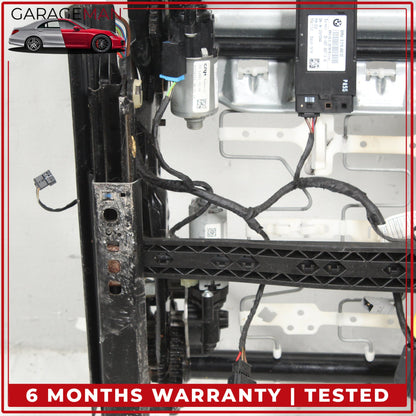2012-2020 BMW 328i Front Right Seat Track Rail Frame w/ Heat Module & Motors OEM