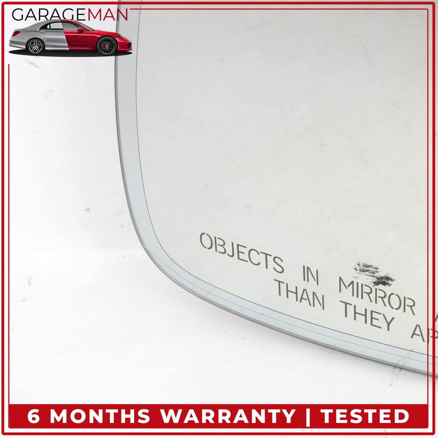 2008-2019 Maserati GranTurismo M145 Front Right Side Door Rear View Glass OEM
