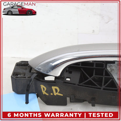 2006-2013 Mercedes W164 ML350 Rear Right Side Exterior Door Handle Silver OEM