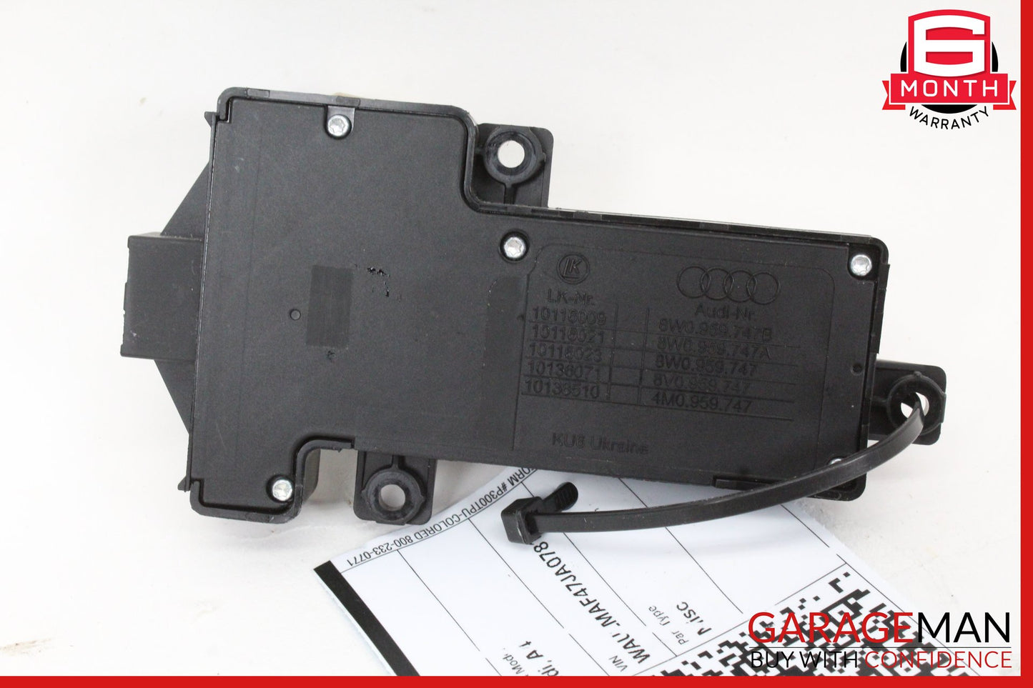 2015-2024 Audi A4 Front Left Side Seat Adjustment Switch 8W0959747B OEM