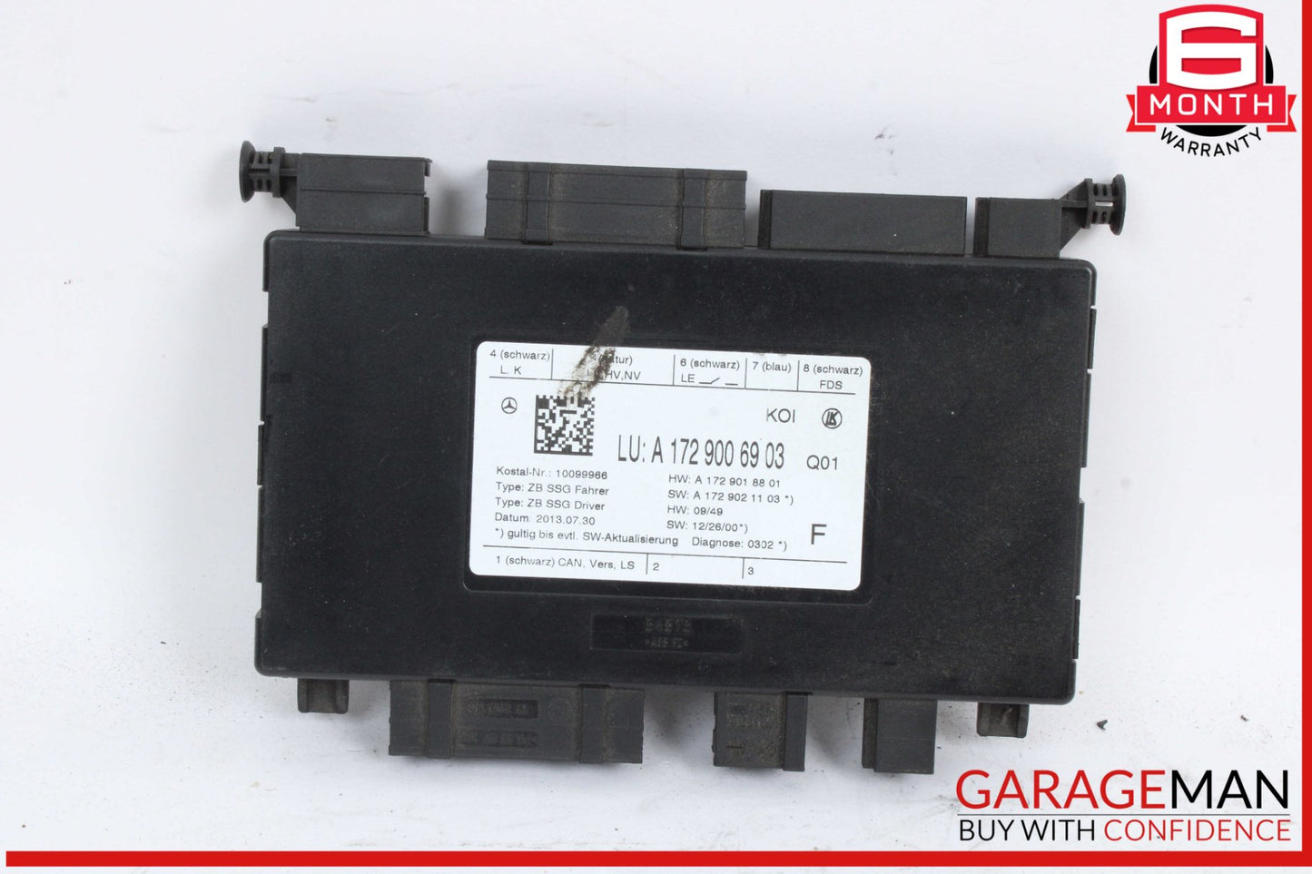 2008-2020 Mercedes-Benz E250 W212 Front Left Seat Control Module 1729006903 OEM