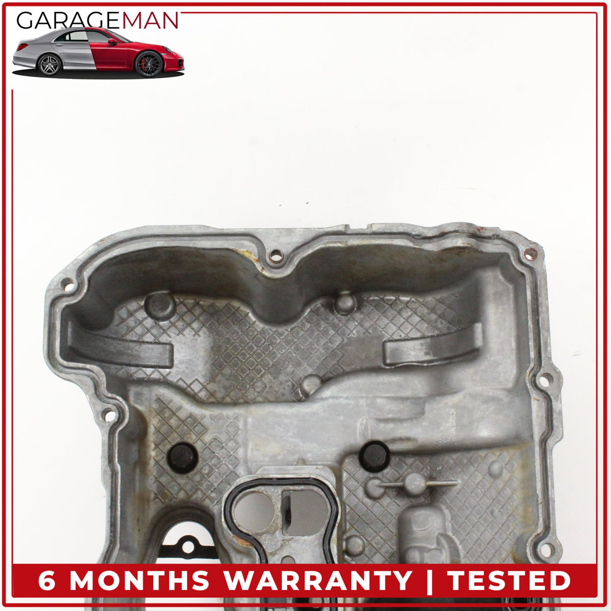 2013-2019 BMW 650i F06 Sedan Engine Left Side Cylinder Head Valve Cover 7636612 OEM
