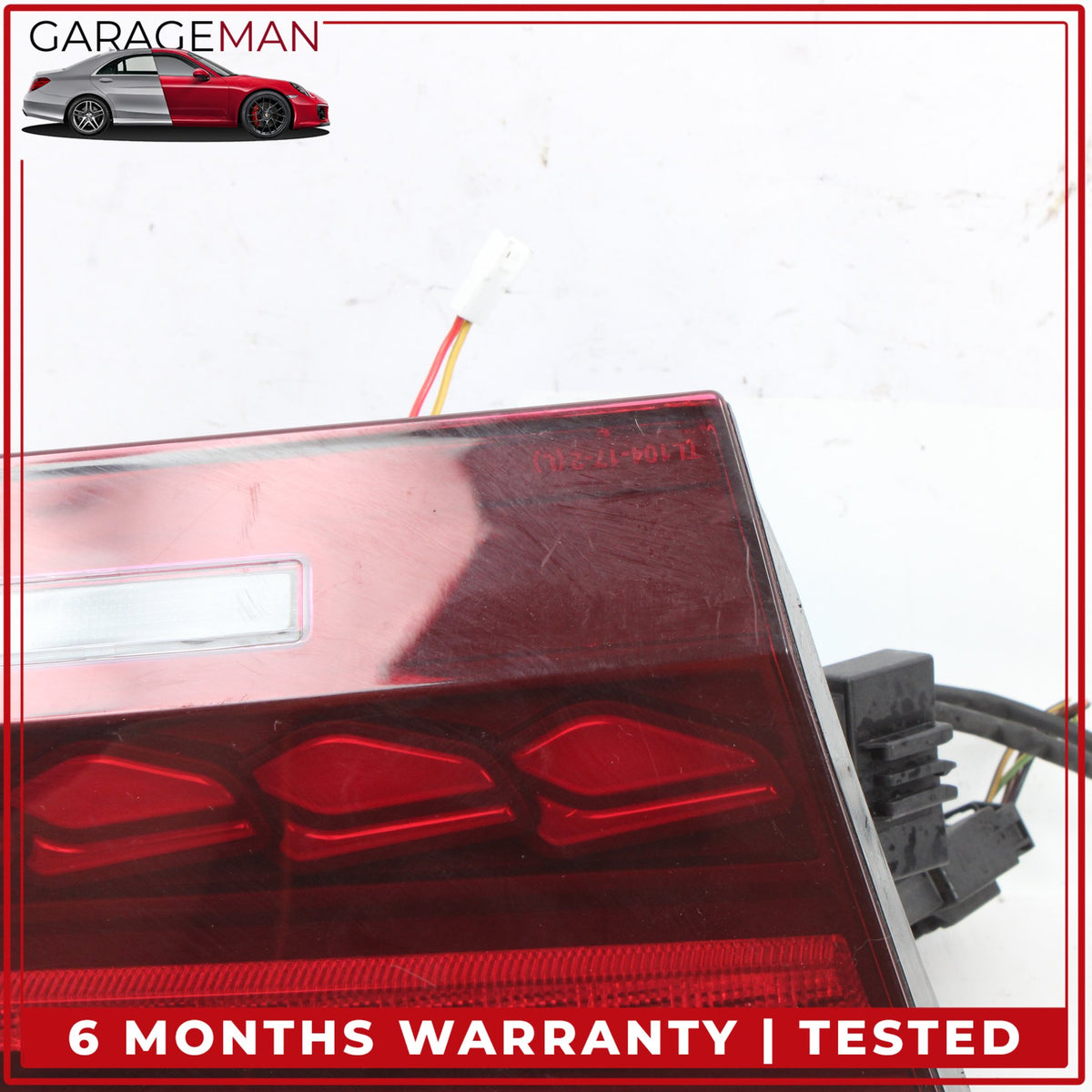2012-2015 BMW 328i F30 Rear Left Driver Side Inner Tail Light Lamp 7259915 OEM