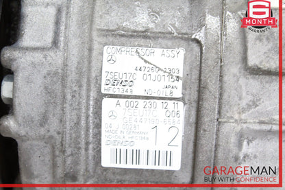 2007-2011 Mercedes W221 S550 CL550 A/C Air Conditioning Compressor 0022301211
