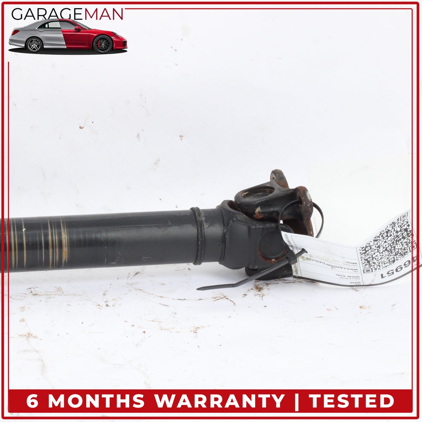 2014-2020 BMW 428i 430i F36 Front Propeller Driveshaft Drive Shaft 9425910 OEM