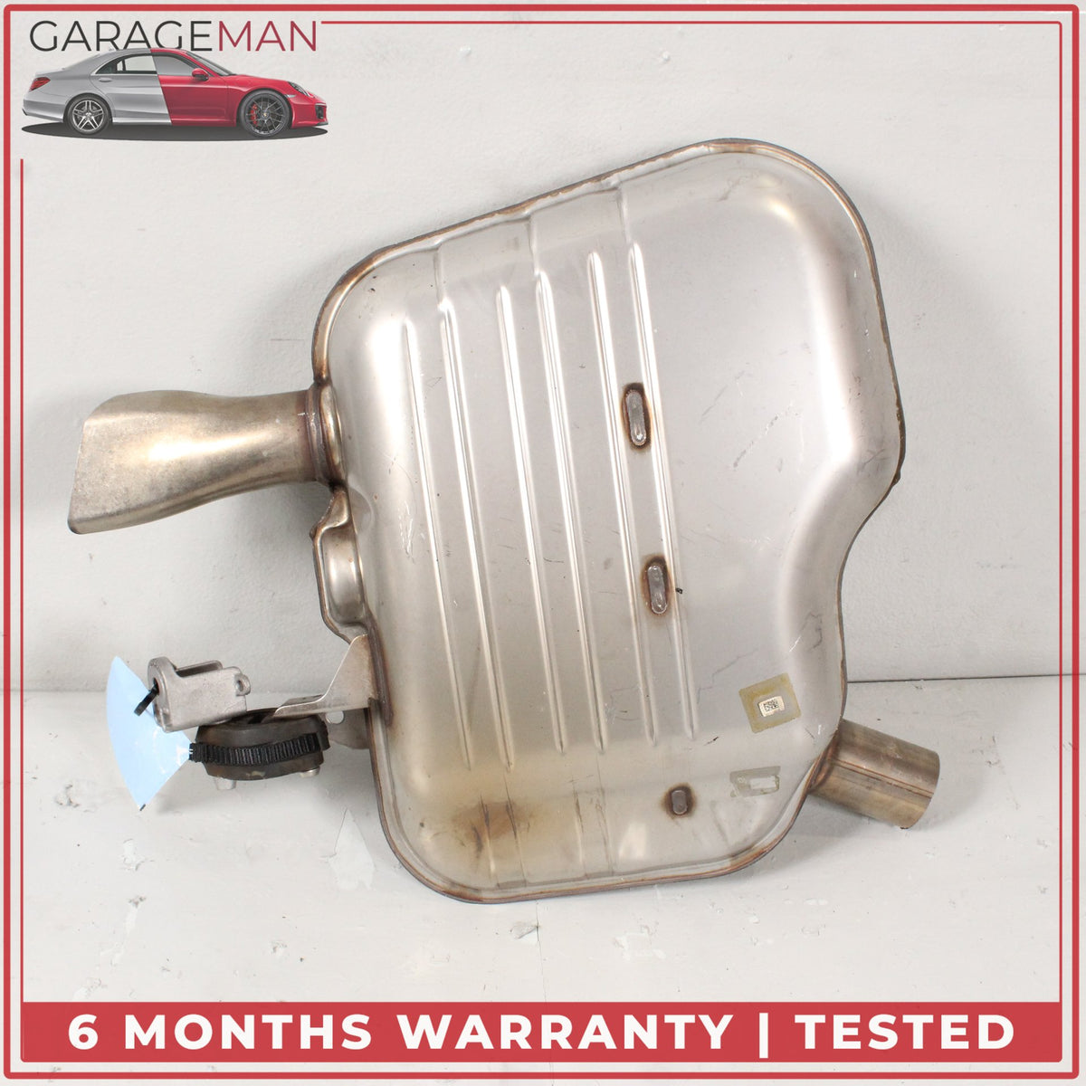2019-2025 Audi A4 2.0L Rear Left and Right Side Exhaust Muffler 8W5253611A OEM