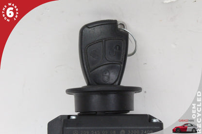 2001-2009 Mercedes W209 CLK55 AMG Ignition Switch Module w/ Key 2095450908 OEM