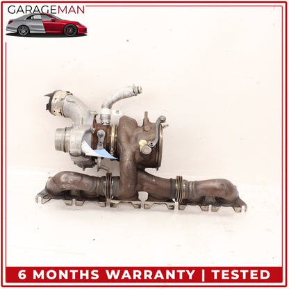 2018-2021 BMW X3 G01 B58 Engine Motor Turbo Turbocharger w/ Manifold 7643147 OEM