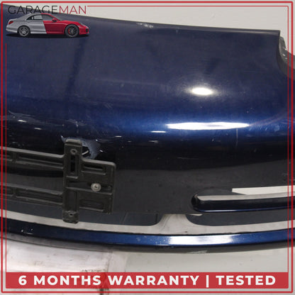 1999-2001 Porsche 911 Carrera 996 Front Bumper Cover Lapis Blue Metallic OEM