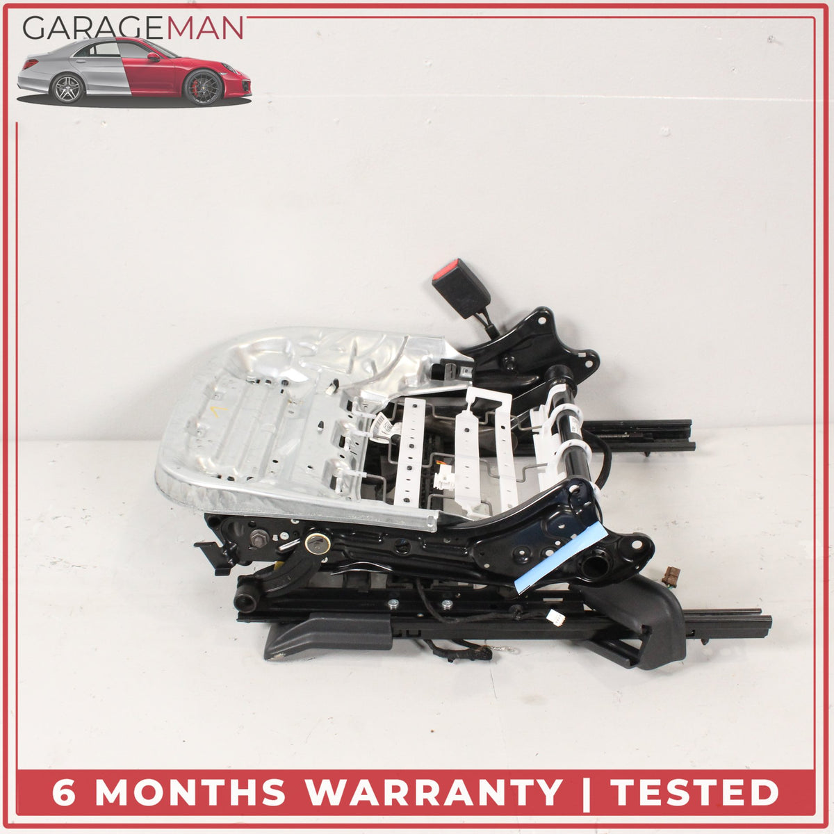 2014-2020 Mercedes X156 GLA250 Front Left Seat Track Rail Frame w/ Motors OEM