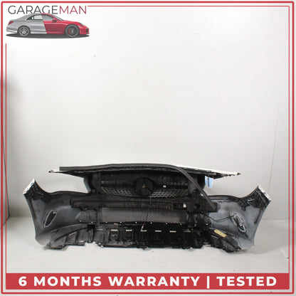 2017-2019 Mercedes C117 CLA250 Sedan Front Bumper Cover Calcite White OEM