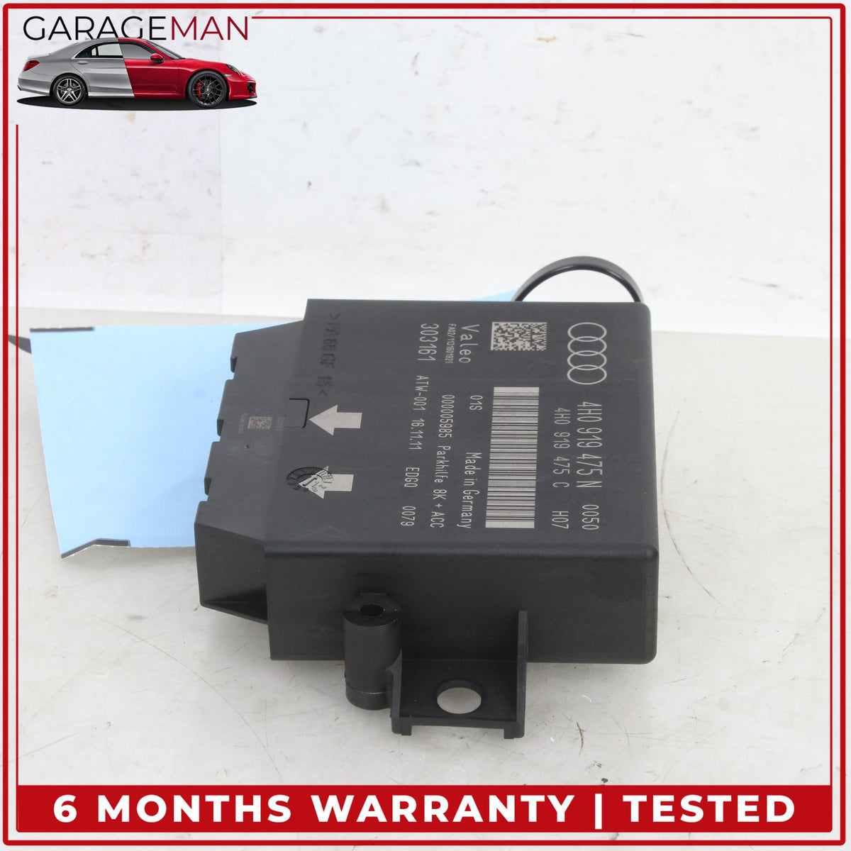 2012-2018 Audi A7 A6 Park Parking Assist Control Module Unit 4H0919475N OEM