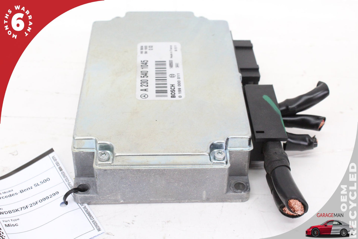 2003-2012 Mercedes R230 SL500 Battery Stabilization Control Load Module OEM