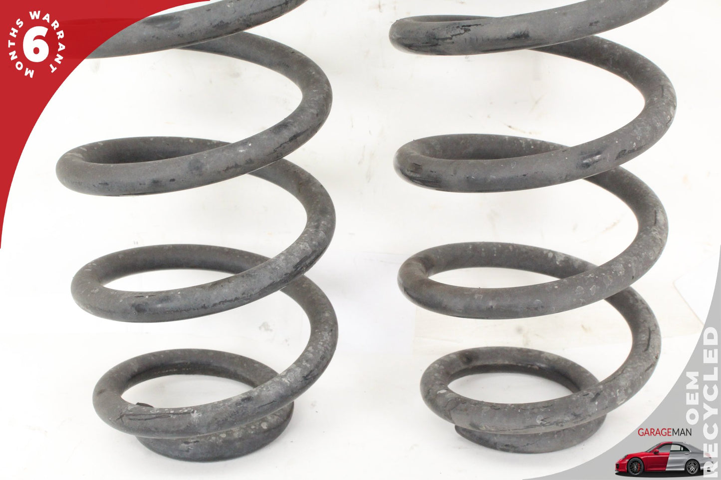 2009-2017 Audi SQ5 Q5 Rear Left and Rear Right Side Coil Spring Set of 2 OEM