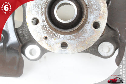 09-18 Audi A6 C7 AWD 3 Front Left Spindle Knuckle Wheel Hub 4G0407241 Genuine