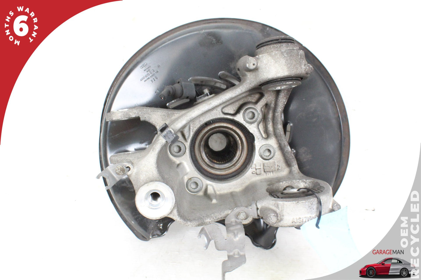 2011-2018 Audi A8 S8 Rear Right Side Spindle Knuckle Wheel Hub 4H0615612H OEM