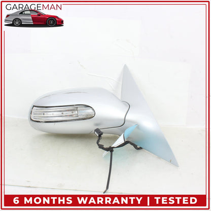 2005-2008 Mercedes R171 SLK280 Right Door Rear View Mirror Silver Metallic OEM