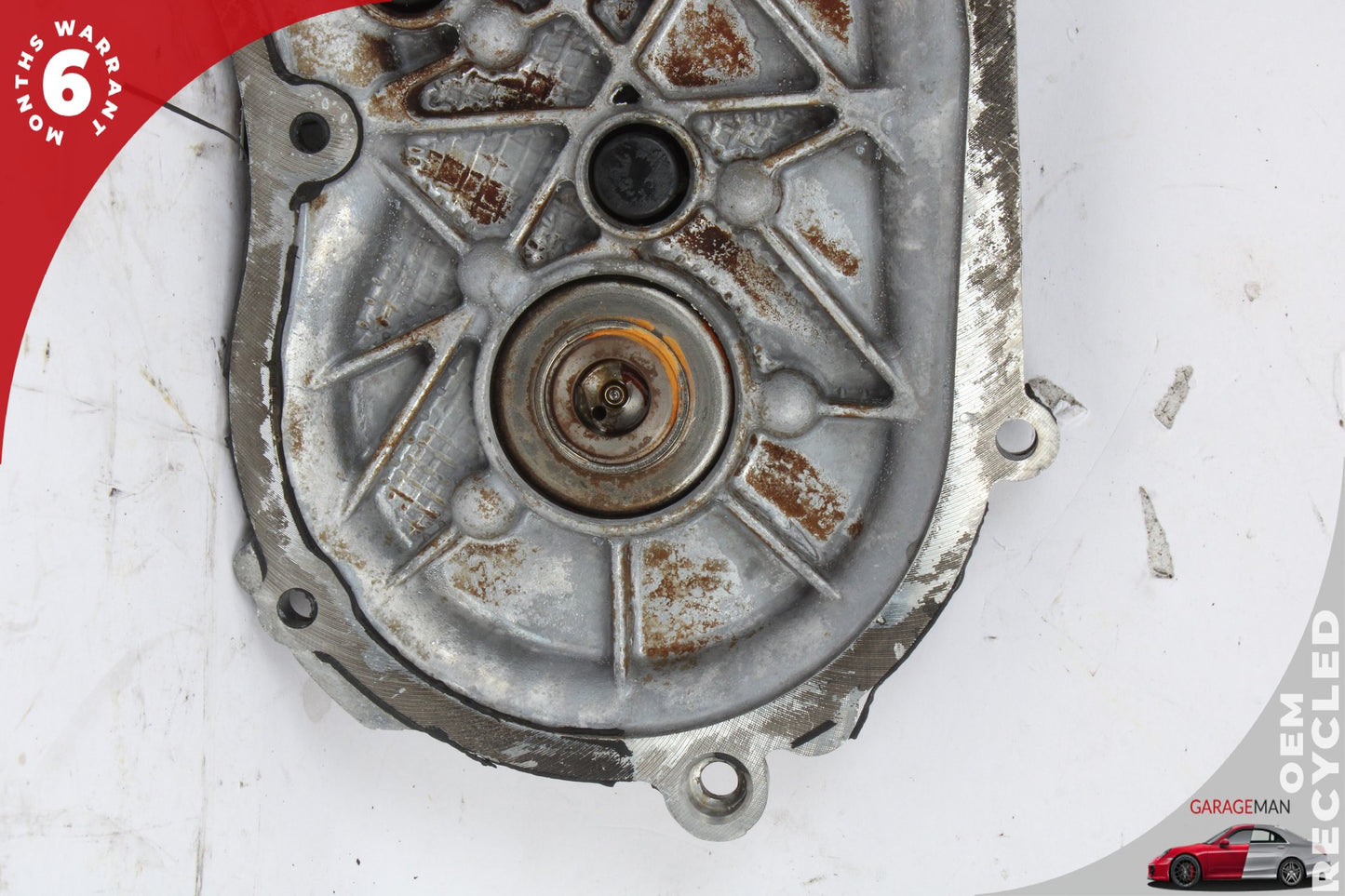 2005-2013 Mercedes W221 S550 Front Left Side Engine Timing Chain Cover Plate OEM