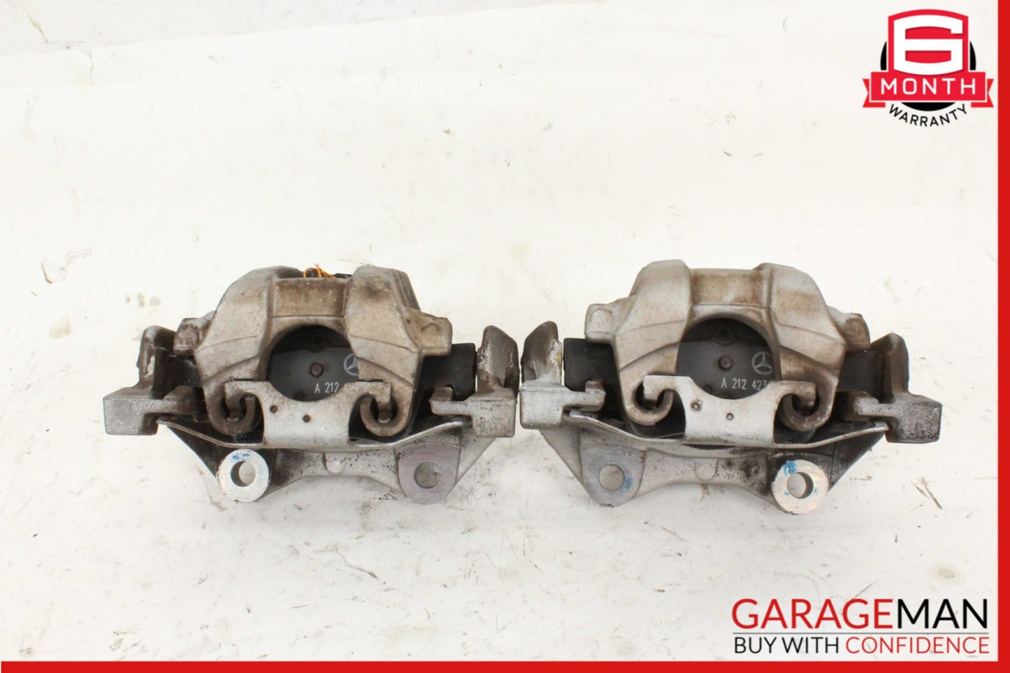 10-18 Mercedes-Benz E250 W212 Rear Left and Right Side Brake Caliper 2124230281