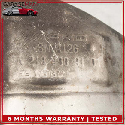 2012-2018 Mercedes W218 CLS63 E63 AMG Rear Left Side Exhaust Muffler OEM