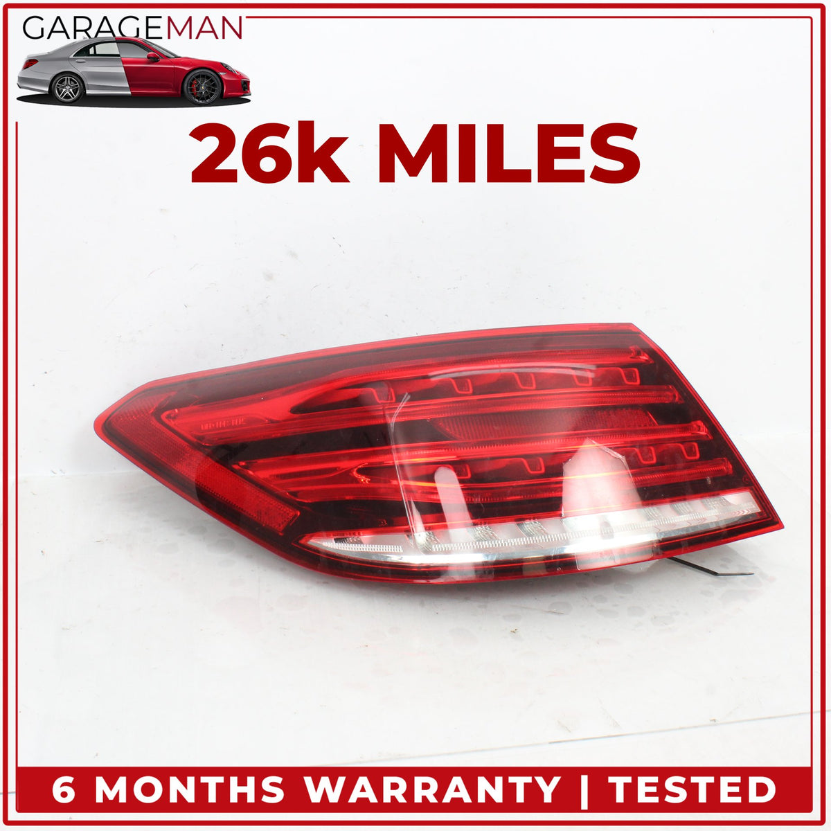 2014-2017 Mercedes C207 E400 Coupe Rear Left Side Outer Tail Light Lamp OEM