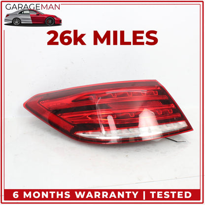 2014-2017 Mercedes C207 E400 Coupe Rear Left Side Outer Tail Light Lamp OEM