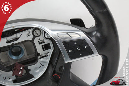 2012-2016 Mercedes X166 GL450 Front Left Side Steering Wheel w/ Paddle Shifters