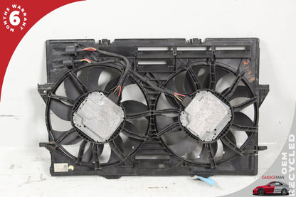 2012-2018 Audi A7 A6 Engine Radiator Cooling Fan Motor Assembly 4H0121003N OEM