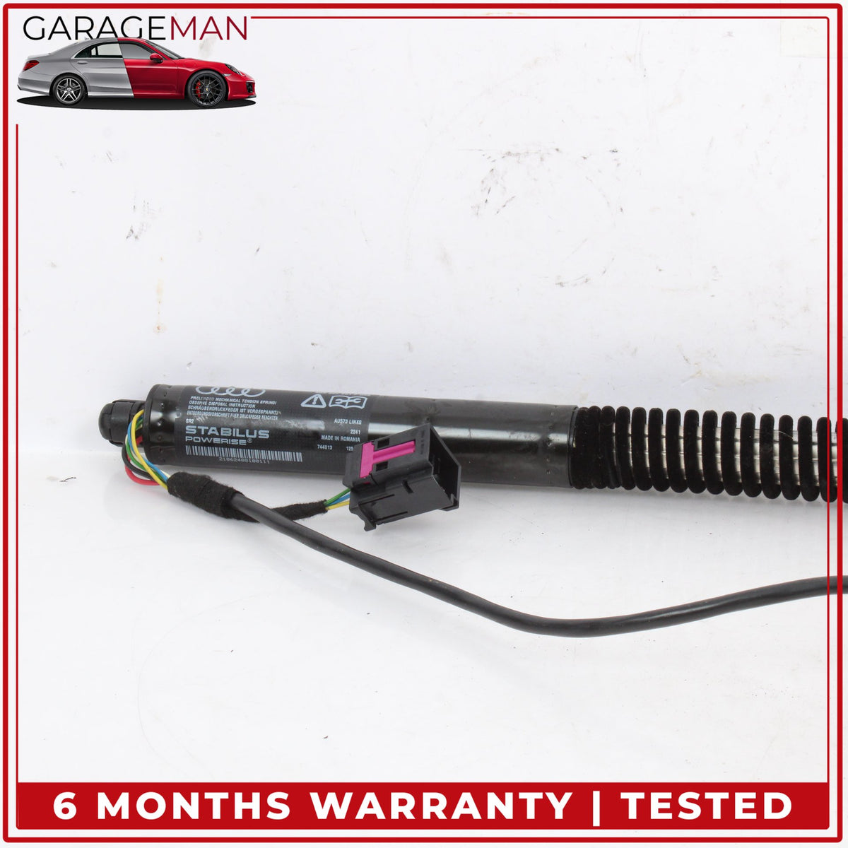 2012-2018 Audi A7 Trunk Lid Rear Left and Right Shock Lift Support Strut Set OEM