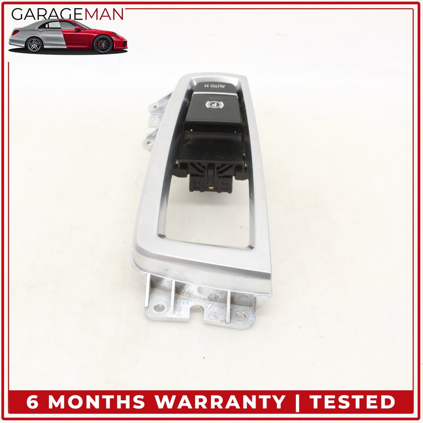 2012-2018 BMW 650i 640i Parking Brake Control Switch w/ Trim 9318730 OEM