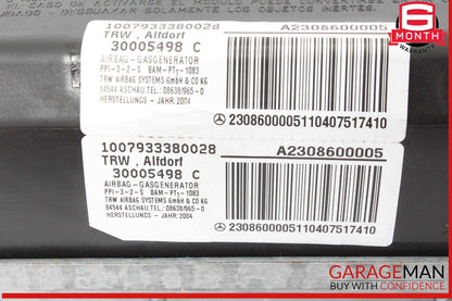 03-12 Mercedes R230 SL500 SL550 SL65 Front Right Side Dash Airbag Air Bag OEM