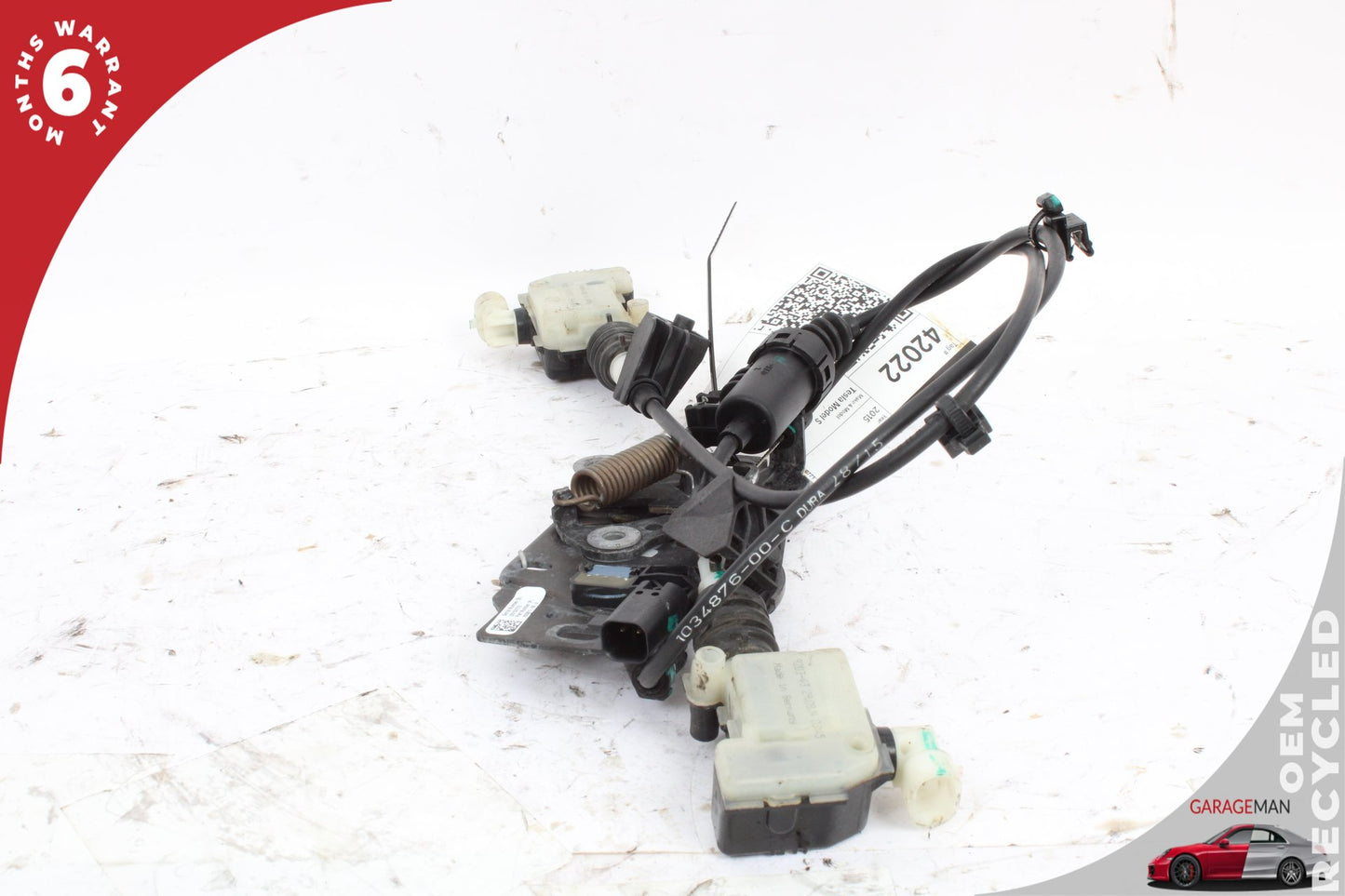2012-2015 Tesla Model S Hood Bonnet Lock Latch Actuator w/ Cable 103301100A OEM