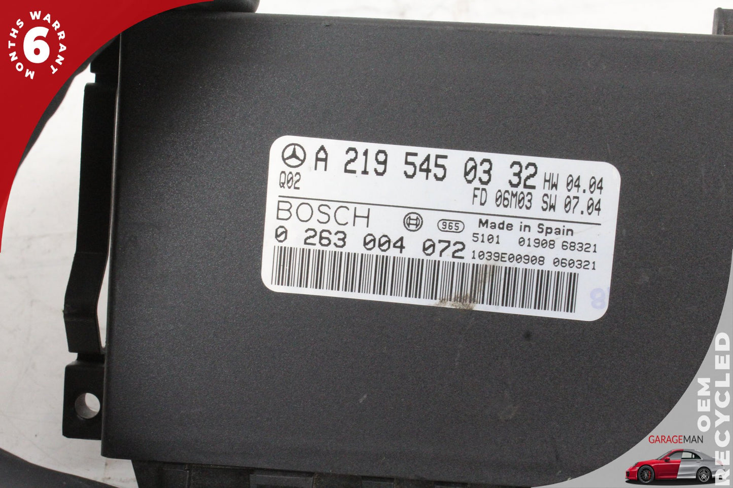 06-08 Mercedes-Benz CLS500 W219 Parktronic Control Module PDC 2195450332