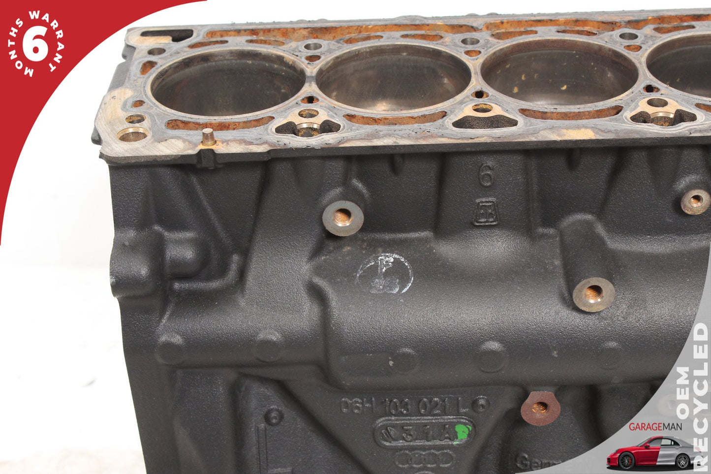2009-2014 Audi A5 8T CAEB AWD Engine Cylinder Block 06H103021L OEM