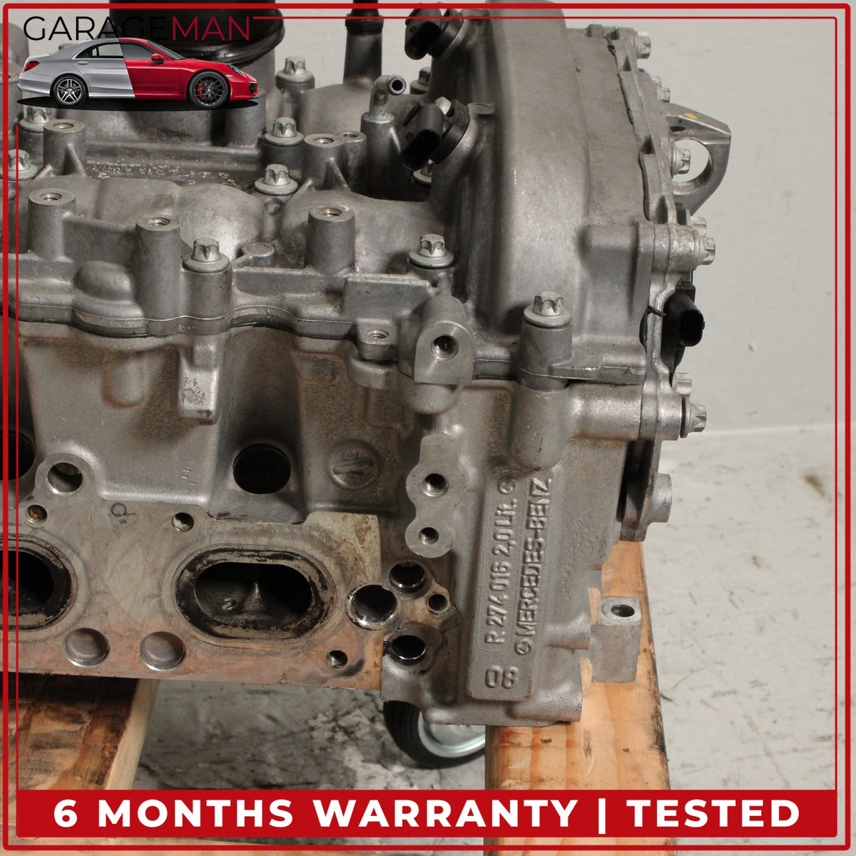 2015-2020 Mercedes W205 C300 E300 GLC300 M274 Engine Cylinder Head OEM