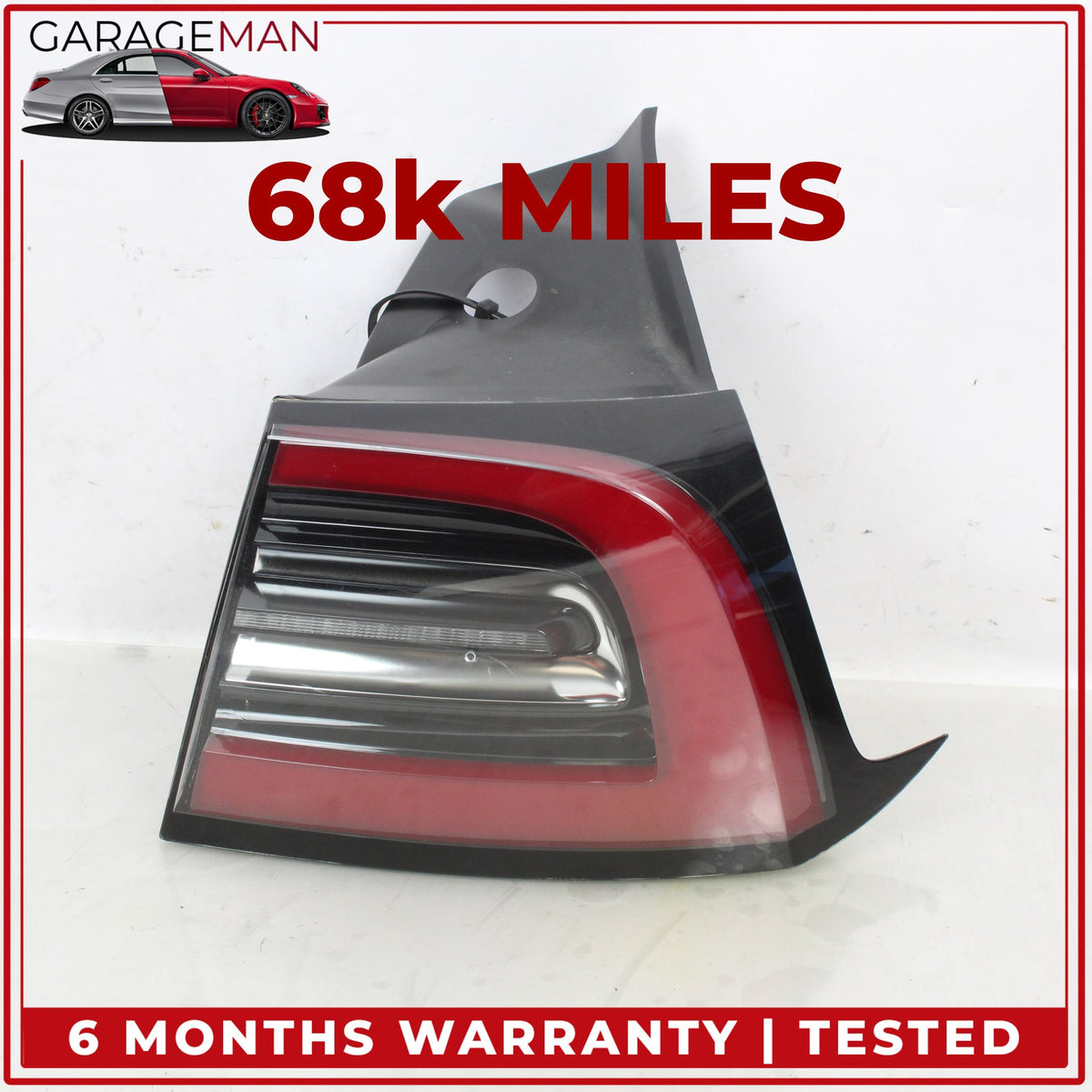 2017-2023 Tesla Model 3 Rear Right Passenger Side Outer Tail Light Lamp OEM