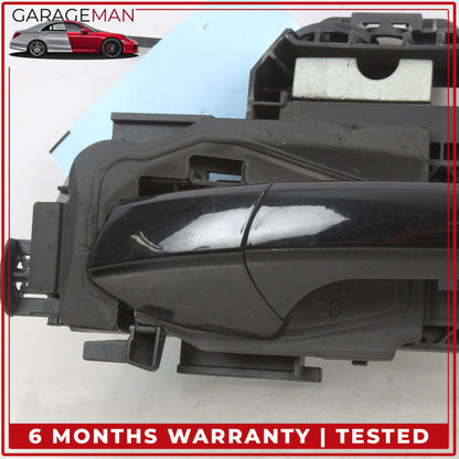 2015-2020 Mercedes X156 GLA250 Rear Left Side Exterior Door Handle Black OEM