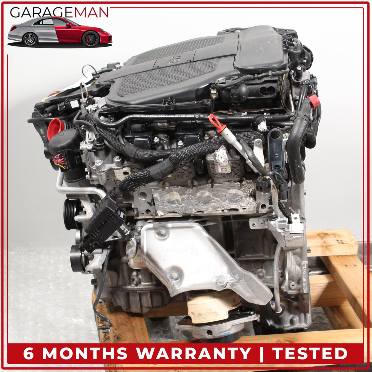 2012-2018 Mercedes W166 ML350 E350 M276 Engine Motor Assembly 276.955 OEM 112k