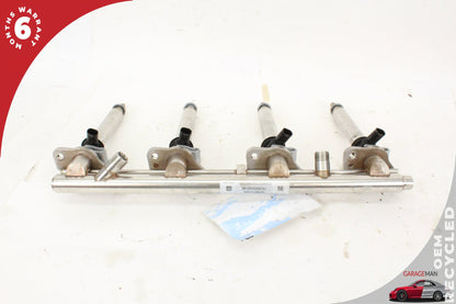 2012-2018 Mercedes X166 GL450 Fuel Injection Rail Line w/ Injectors Left Side