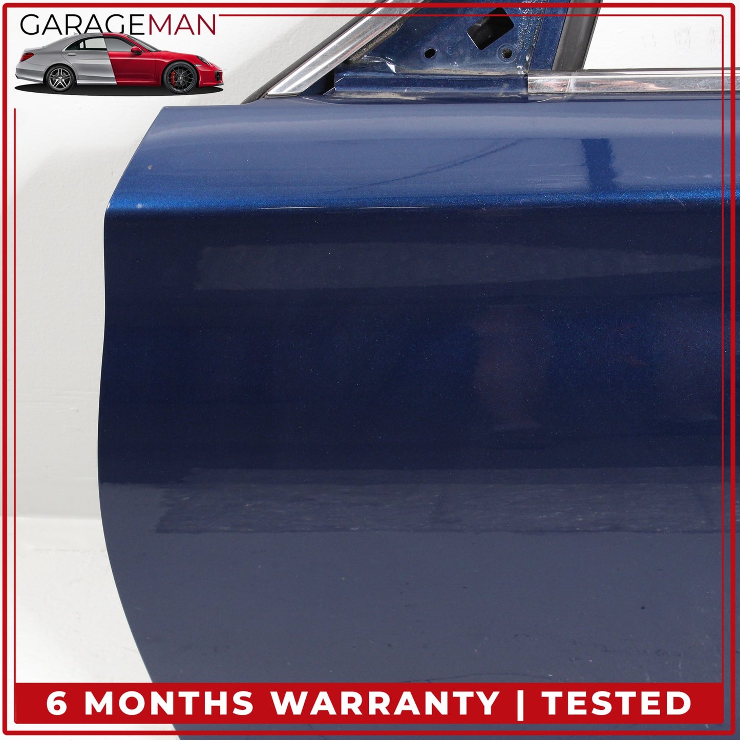 2014-2024 Infiniti Q50 V37 Front Left Driver Side Door Shell Blue H010A4GAMA OEM