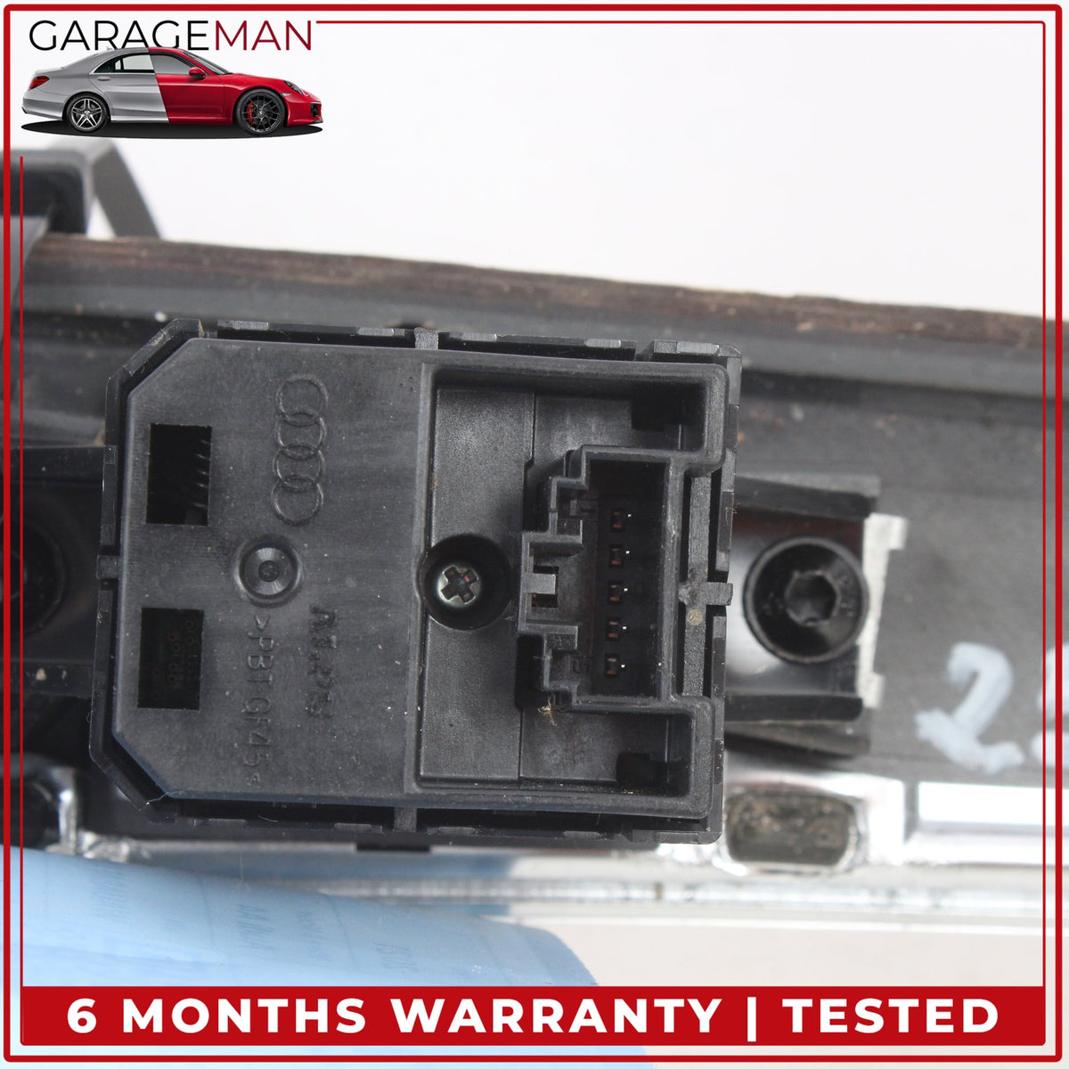 2017-2025 Audi A4 Front Center Console Trim w/ Audio Media Control Switch OEM