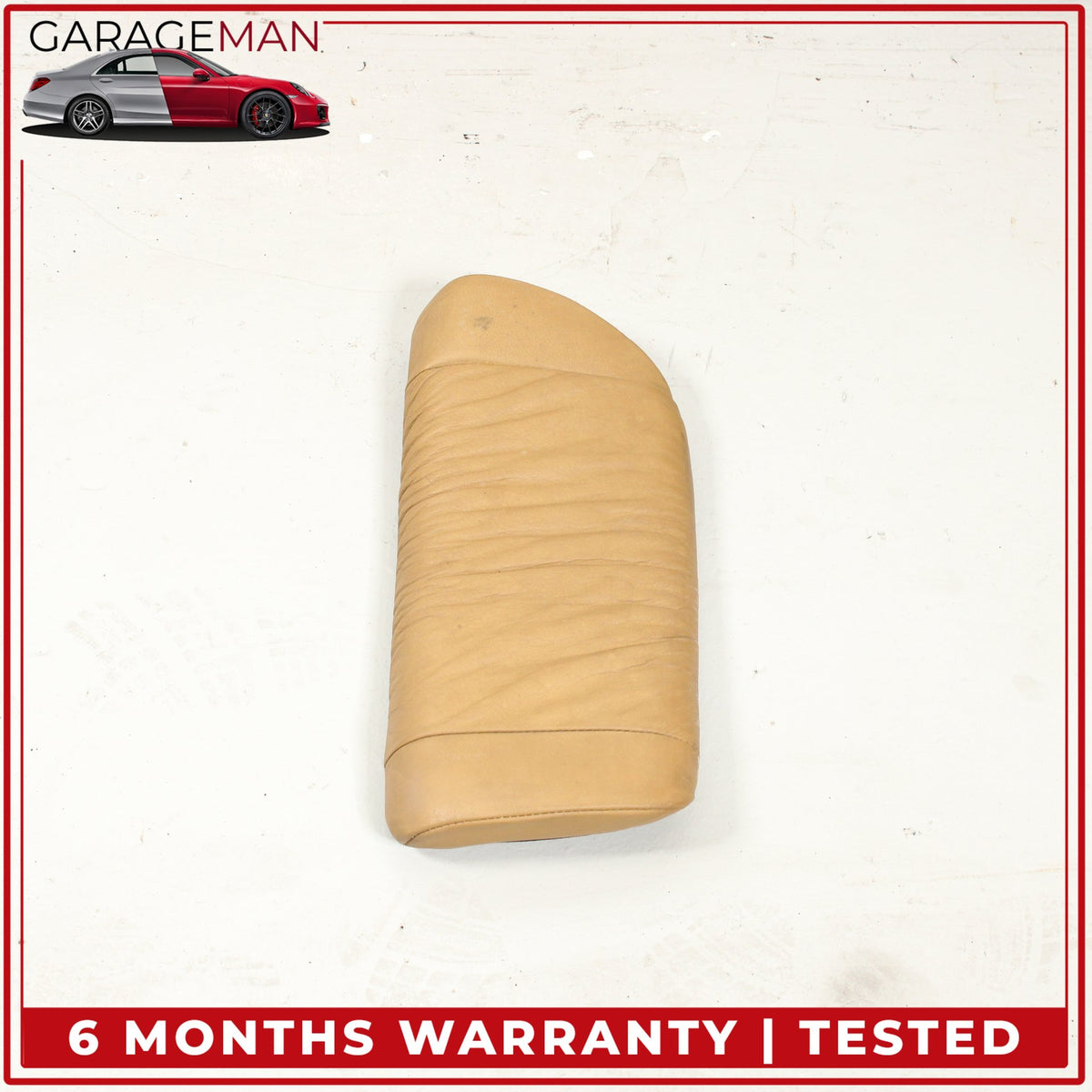 1999-2005 Porsche 911 996 Rear Upper and Lower Seat Cushion Beige Set OEM