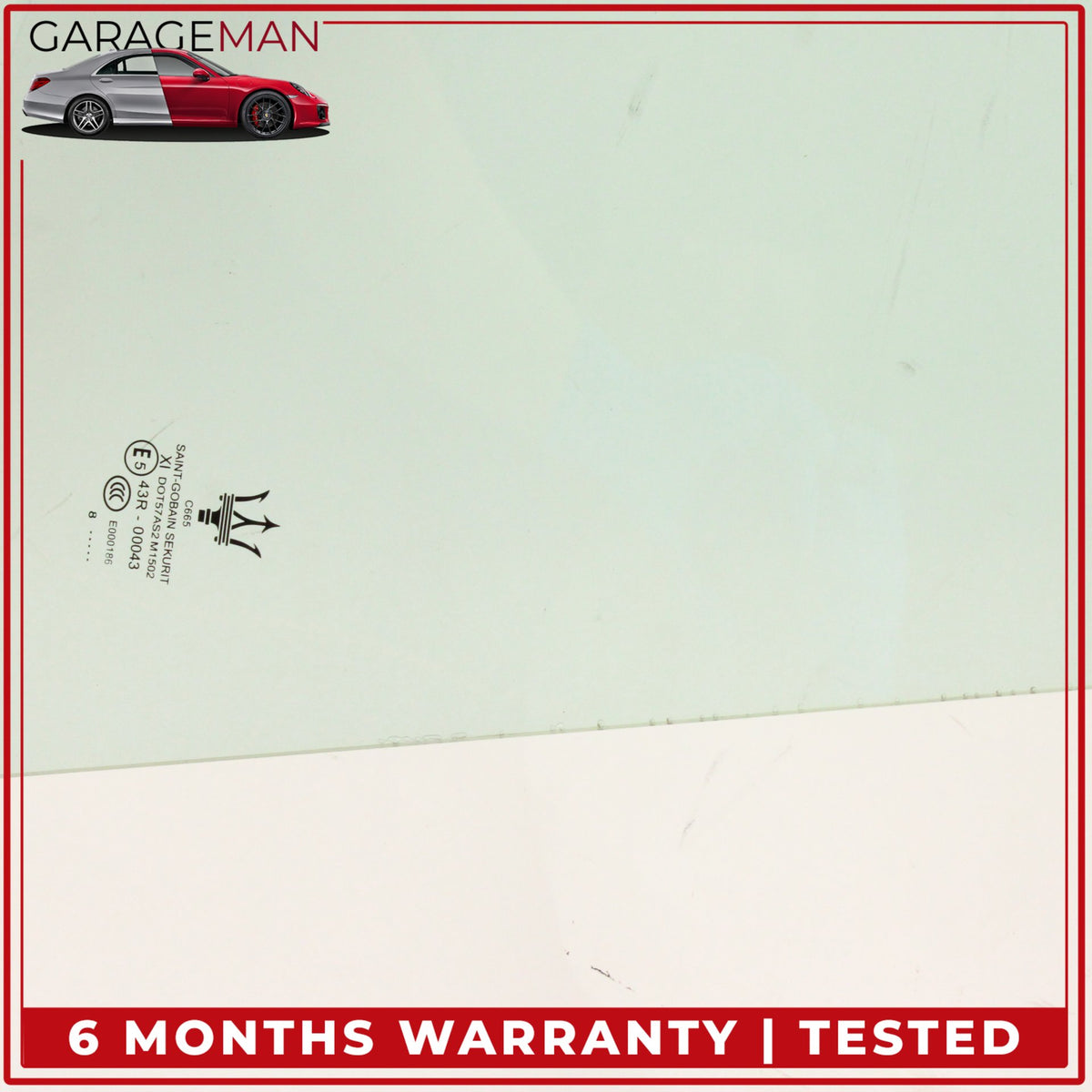 2014-2022 Maserati Ghibli M157 Rear Right Passenger Side Door Window Glass OEM