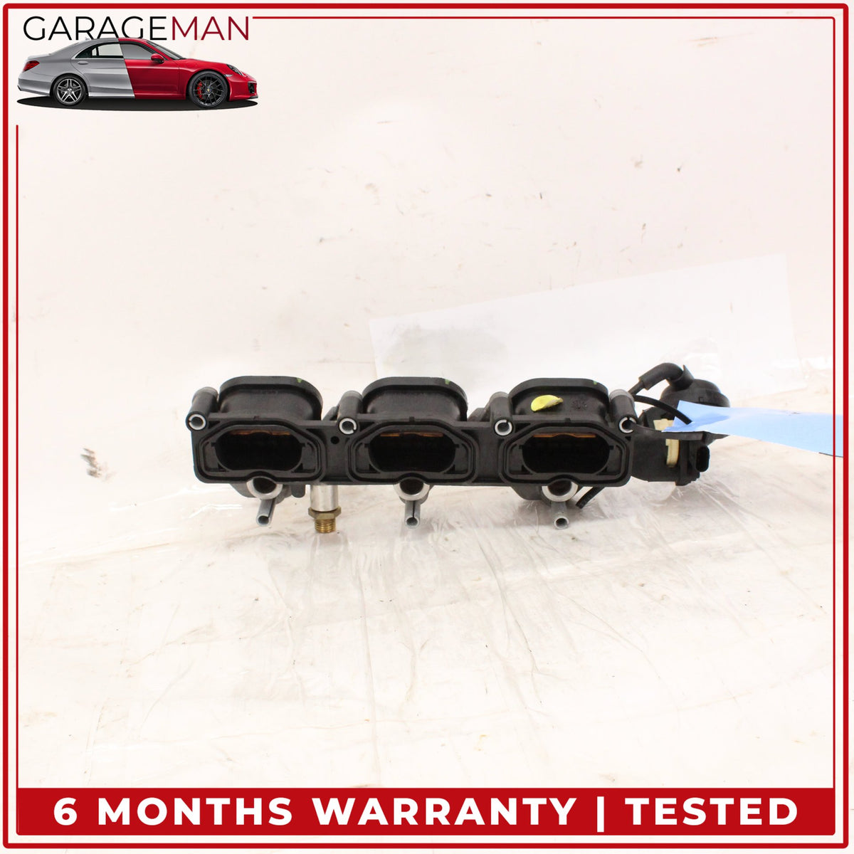 2010-2018 Audi A6 A7 3.0L Engine Left Side Lower Intake Manifold 06E133340E OEM