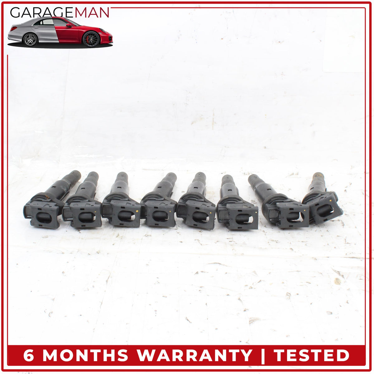 2012-2019 BMW 650i 550i 4.4L V8 N63 Engine Motor Ignition Coils Set of 8 OEM